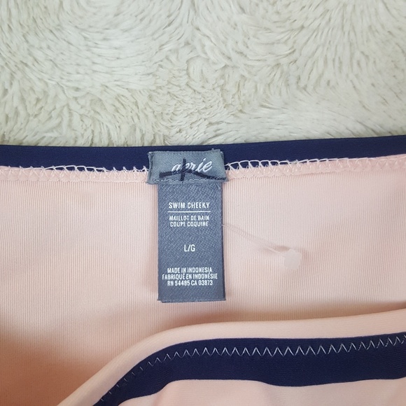 NWOT Aerie Swim Cheeky Striped Swimsuit Bottom - Picture 3 of 4